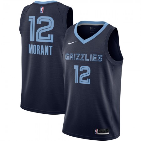 NBA Mænd Trøje Memphis Grizzlies Ja Morant 12 2020-21 Nike Icon Edition Swingman